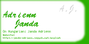 adrienn janda business card